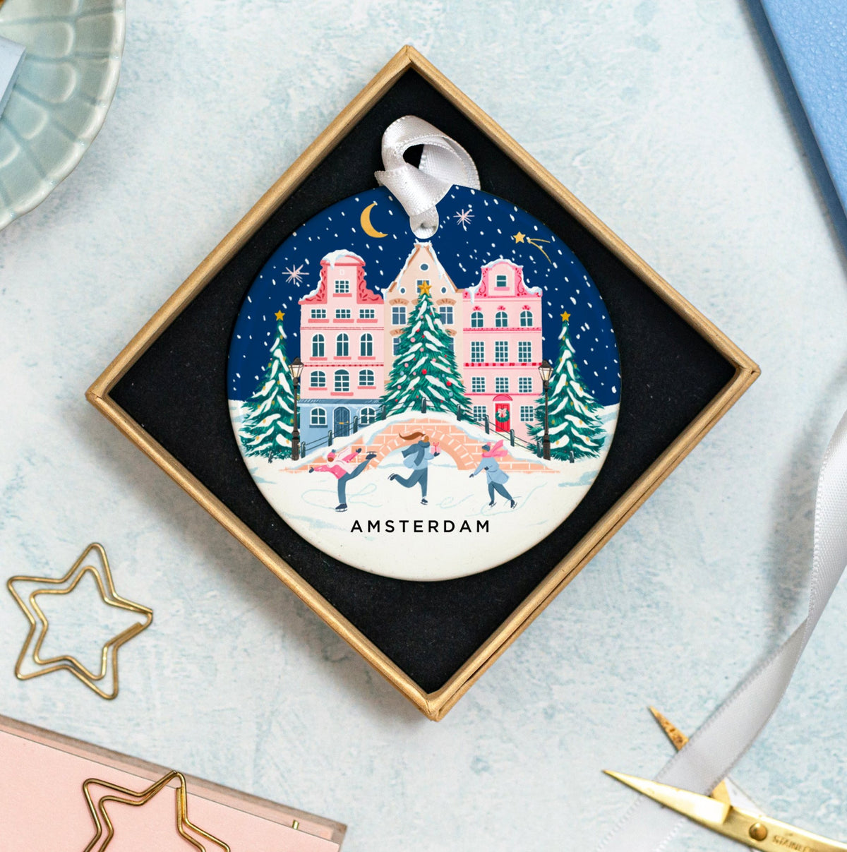 Amsterdam Christmas Ornament