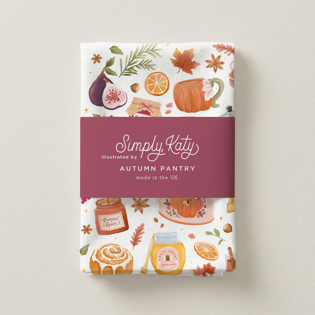 Autumn Pantry Tea Towel