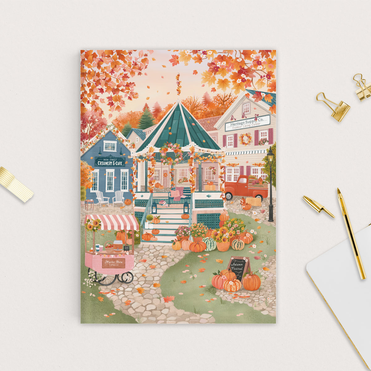 Autumn Festival | Lined Notebook