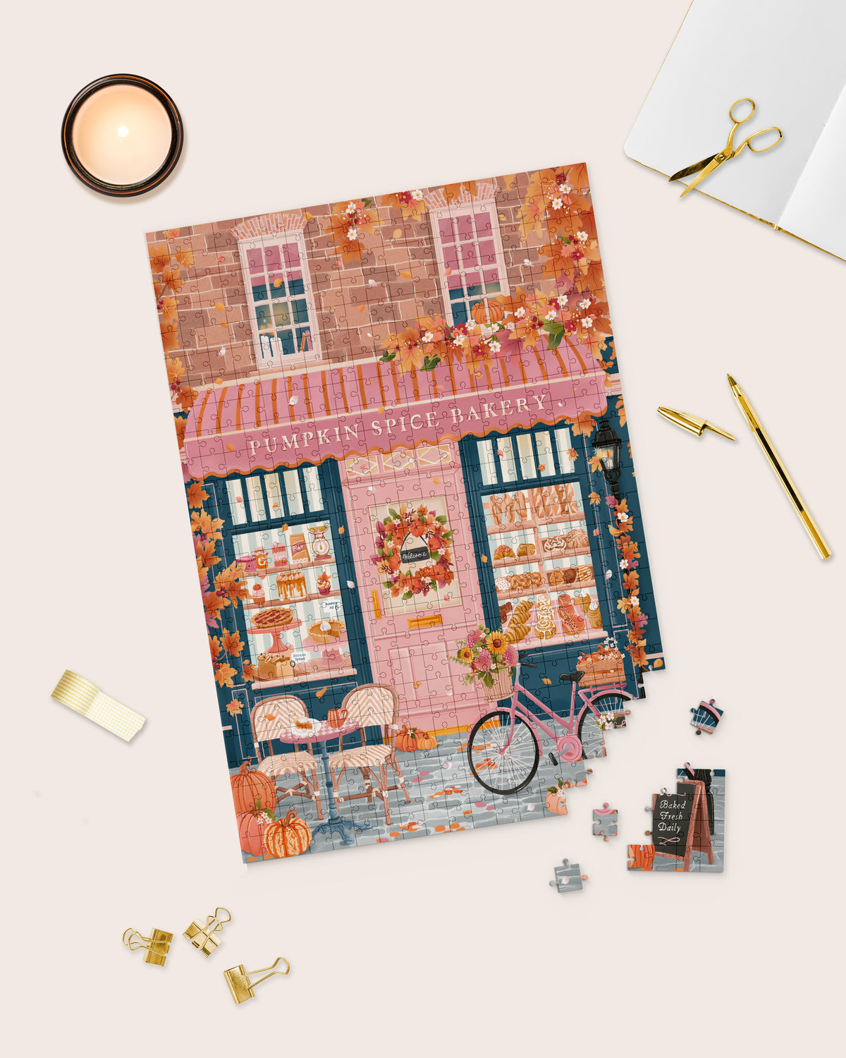 Pumpkin Spice Bakery Jigsaw Puzzle