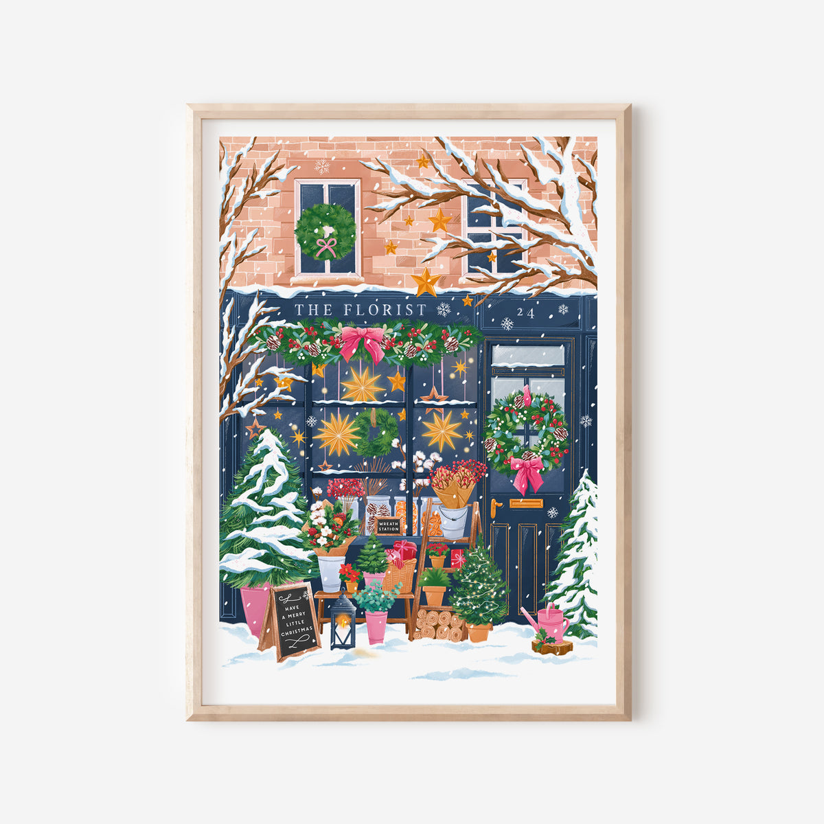 The Florist at Christmas