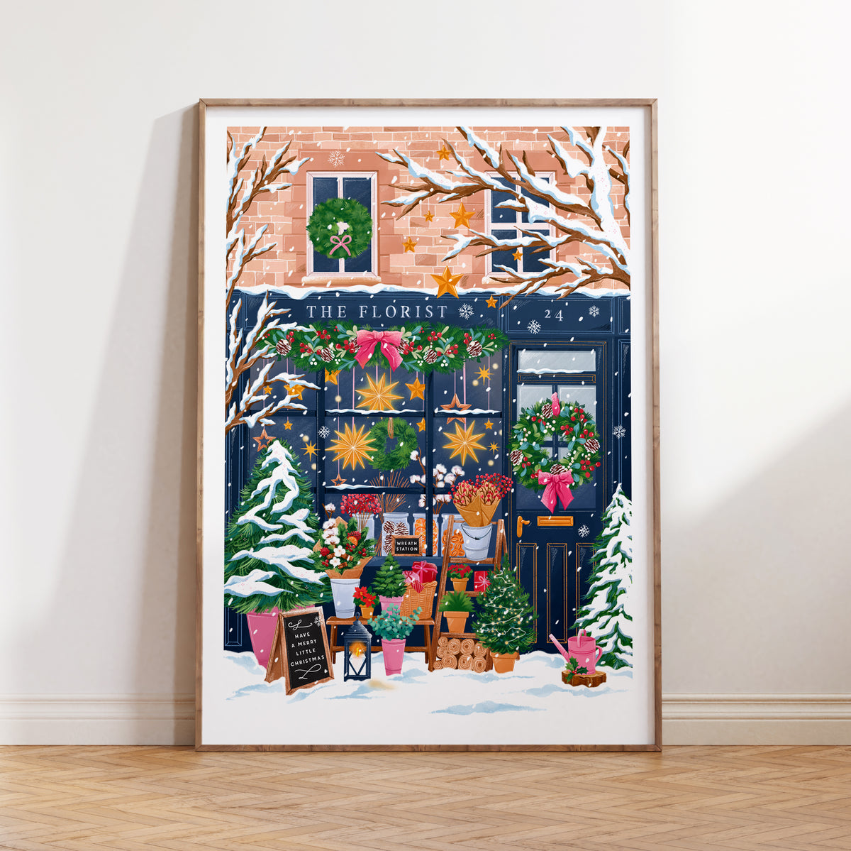 The Florist at Christmas
