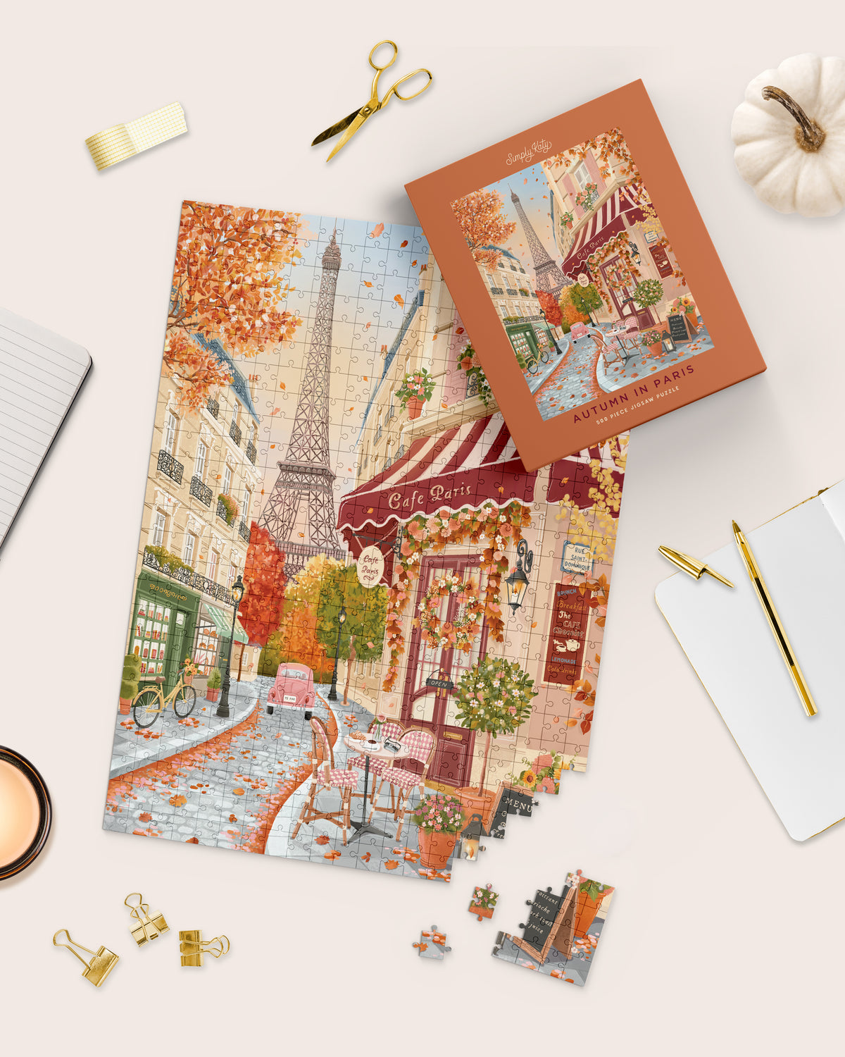Autumn in Paris Jigsaw Puzzle