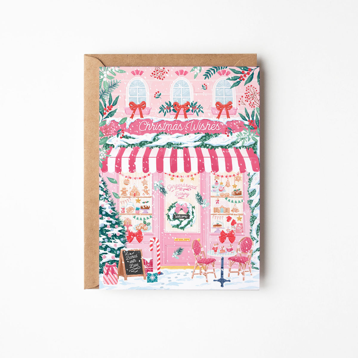 Gingerbread Bakery Card