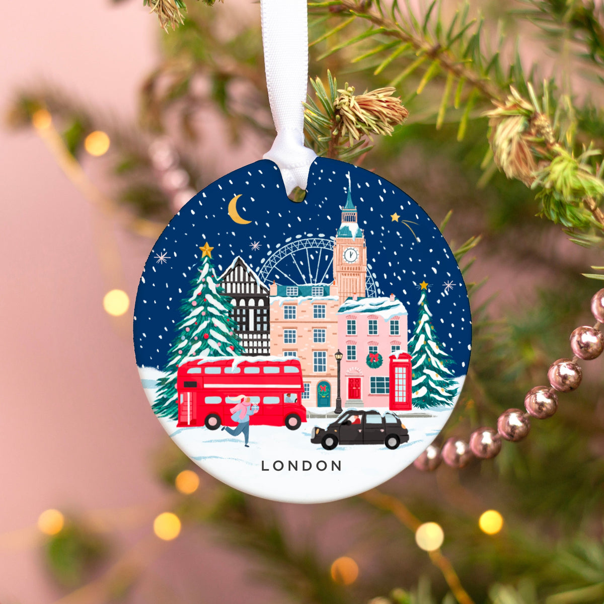 London Christmas Ornament