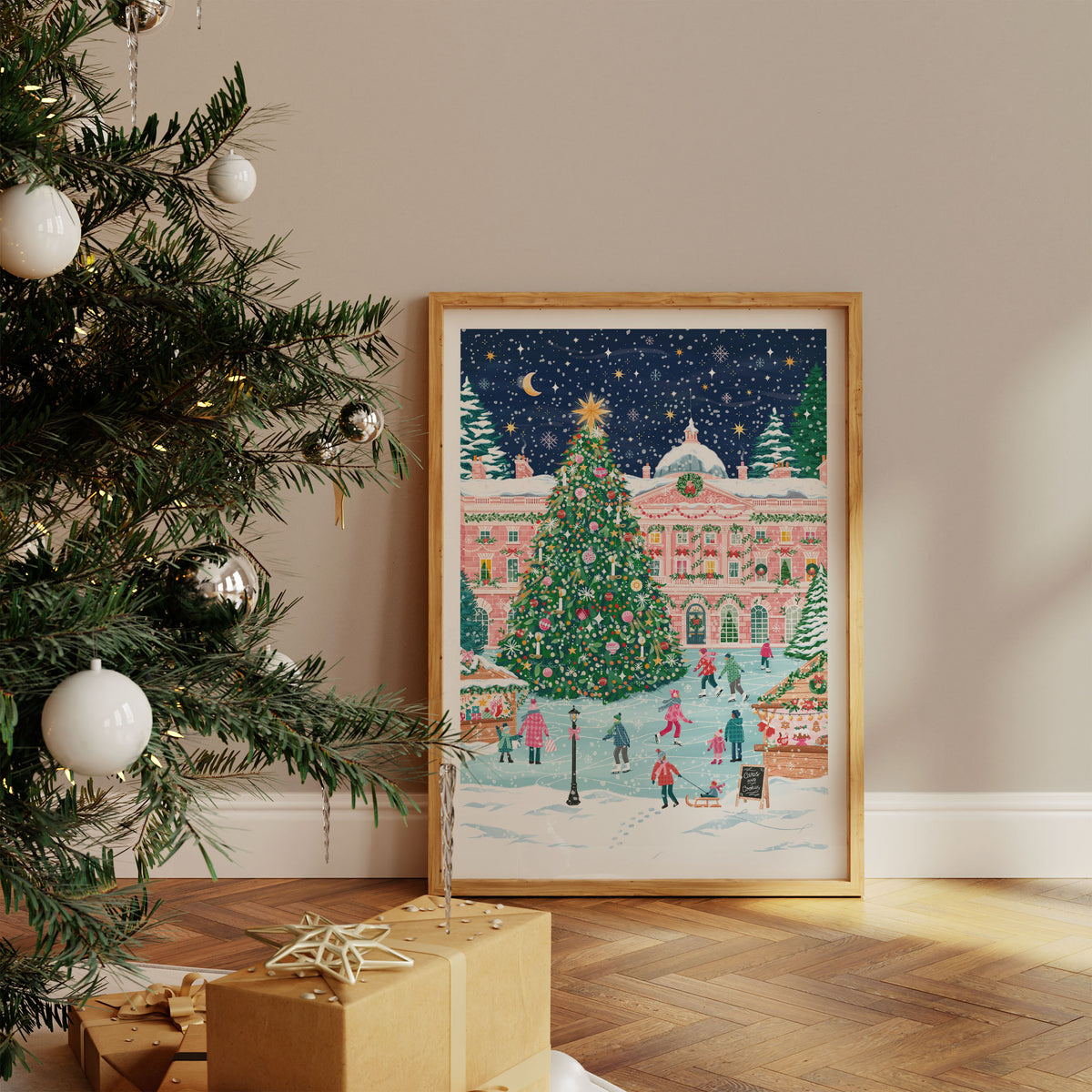 Christmas at Somerset House, London