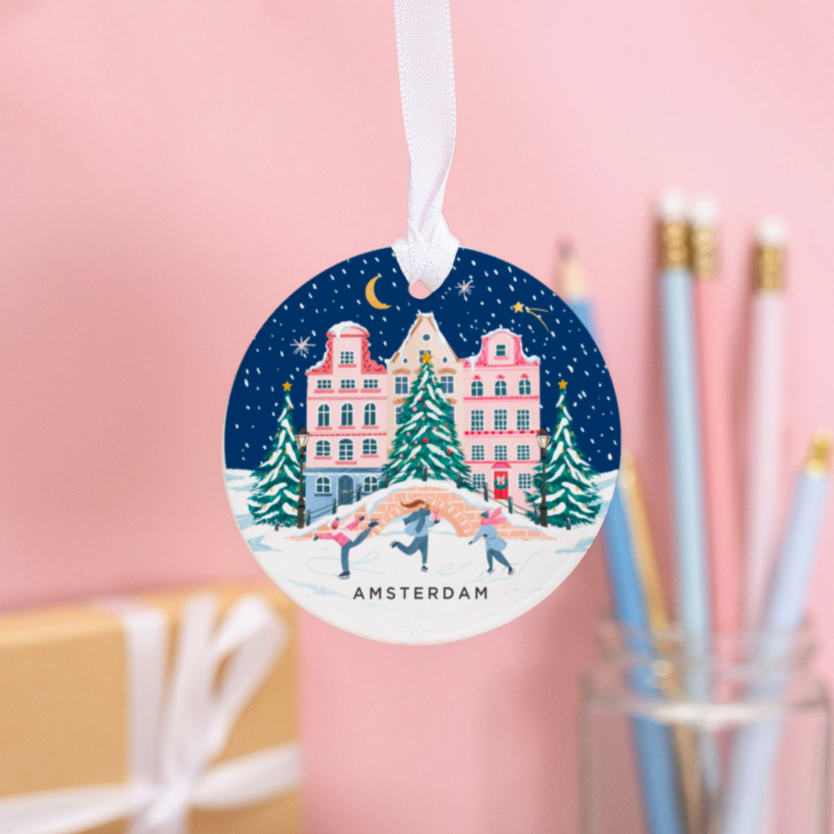 Amsterdam Christmas Ornament