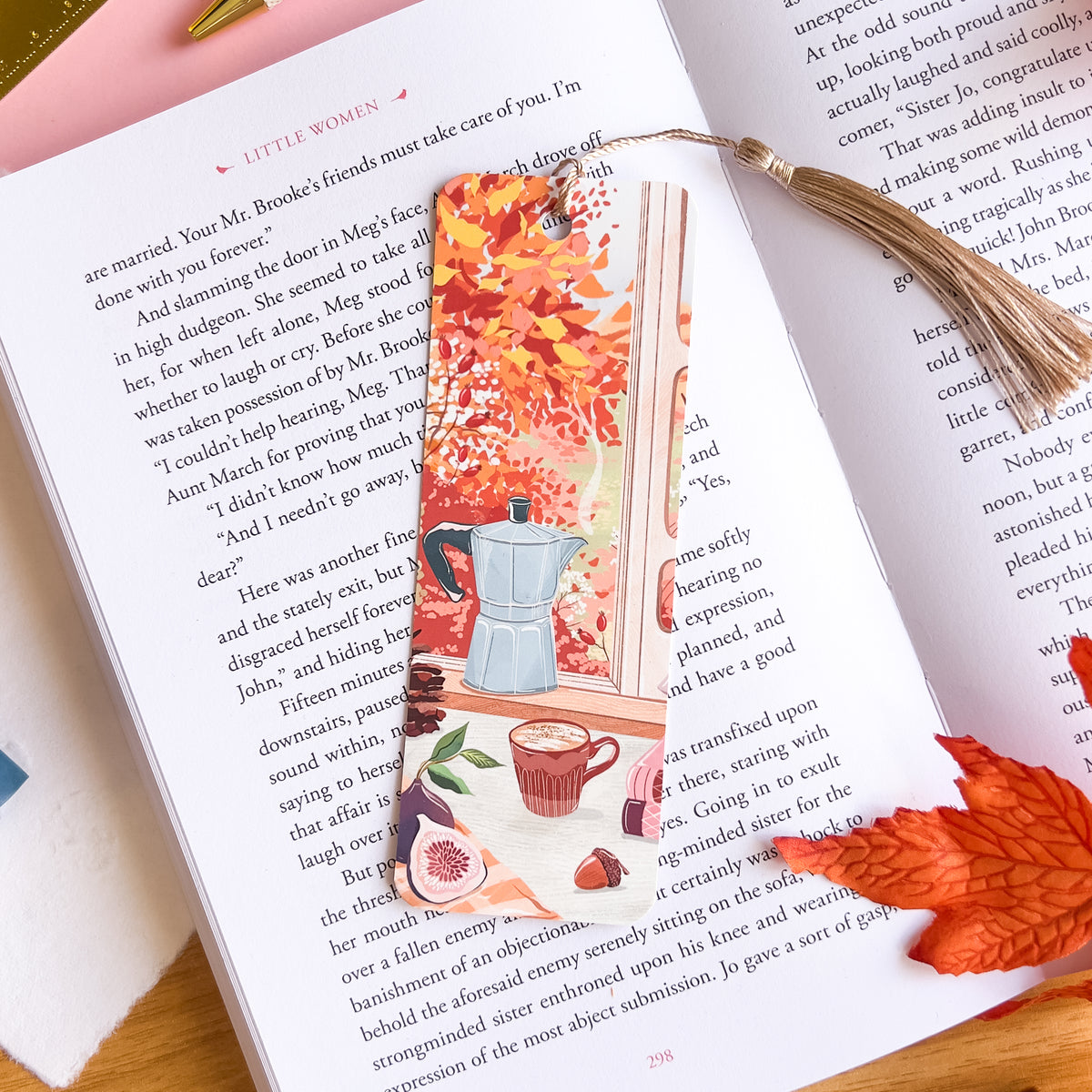 Slow Coffee Morning Bookmark
