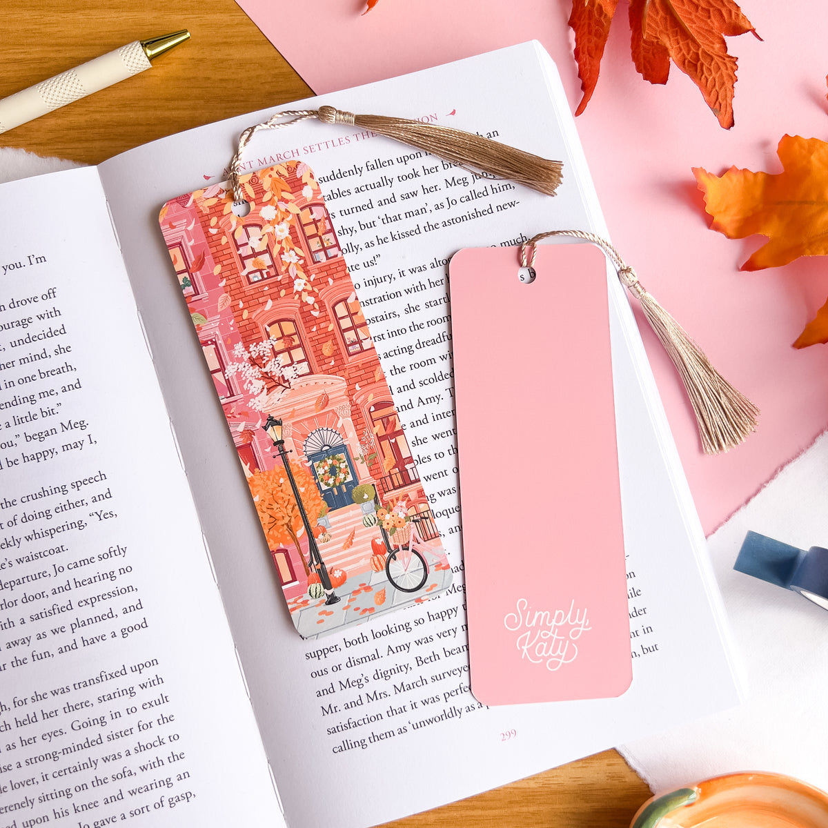 New York in Autumn Bookmark