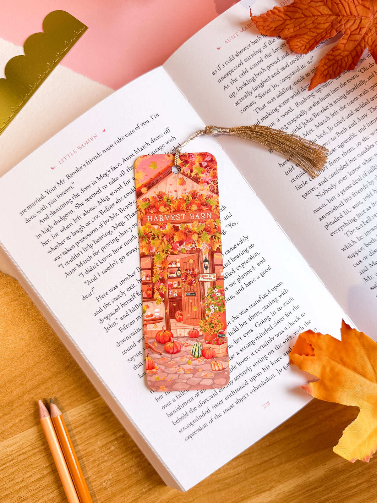 Harvest Barn Bookmark