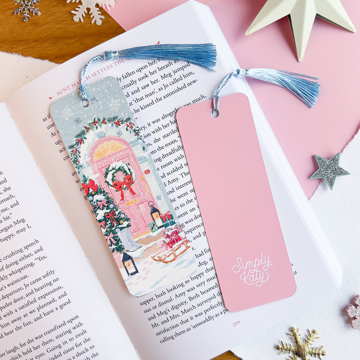 Christmas Doorway Bookmark