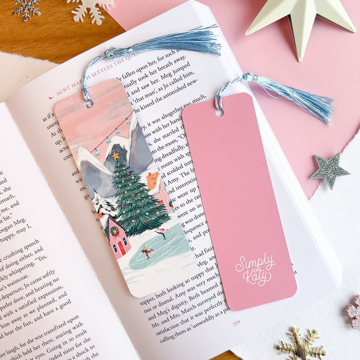 Ski Village Bookmark