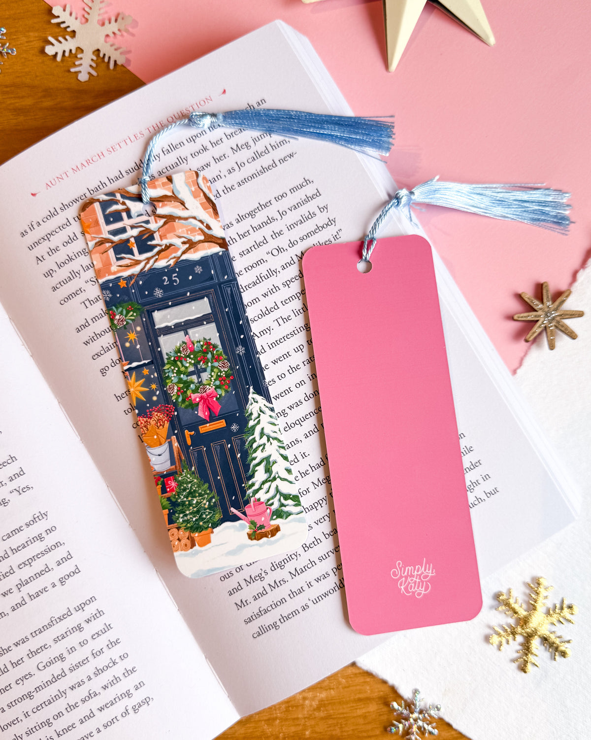 Christmas Florist Bookmark