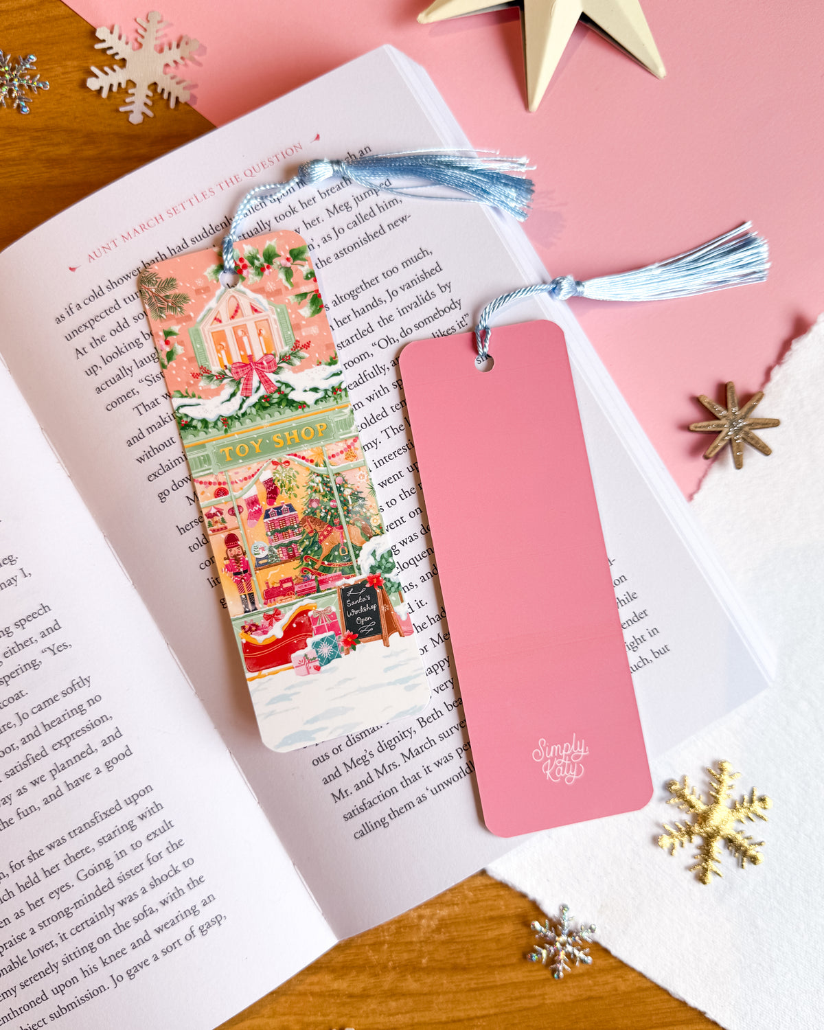 Christmas Toy Shop Bookmark