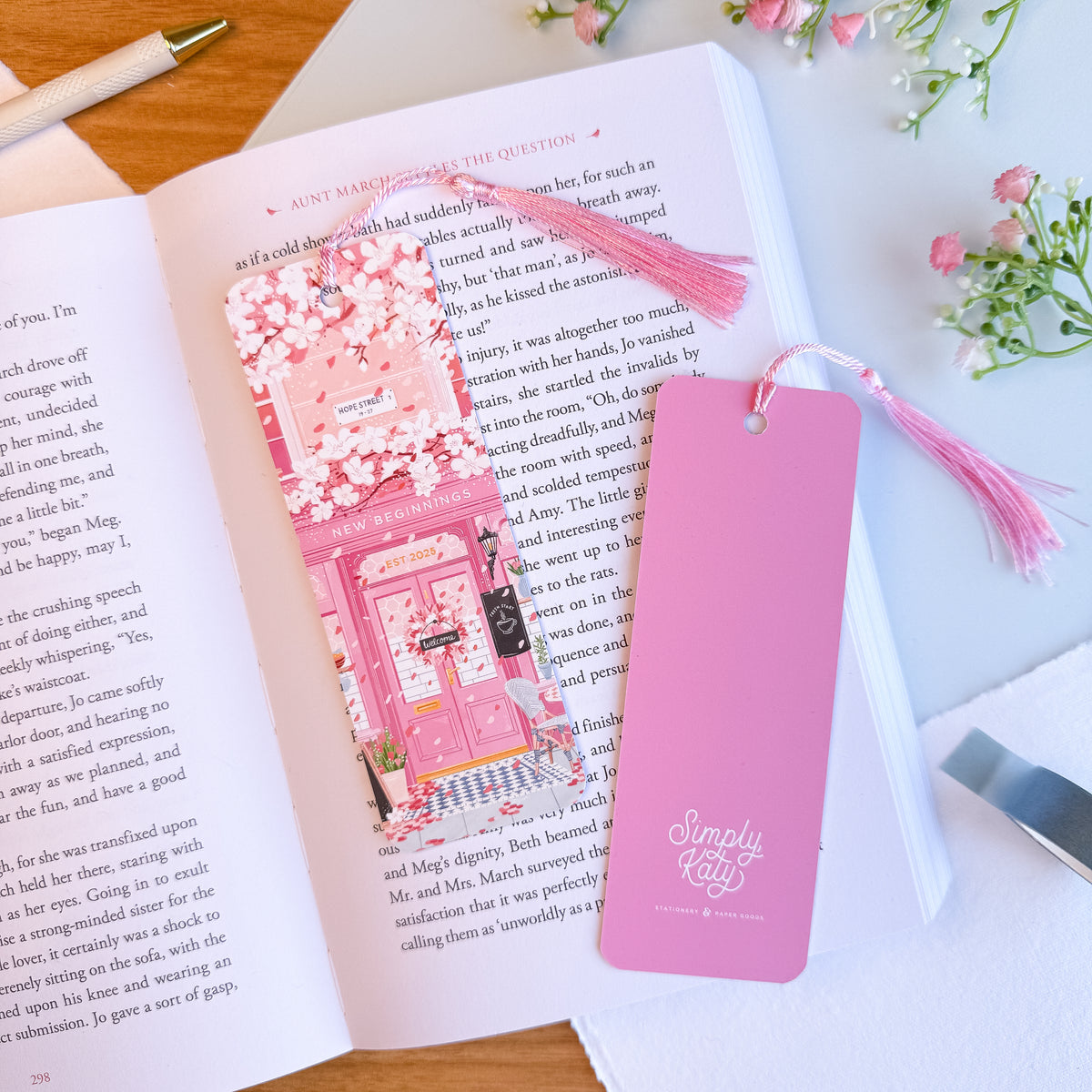 New Beginnings Bookmark