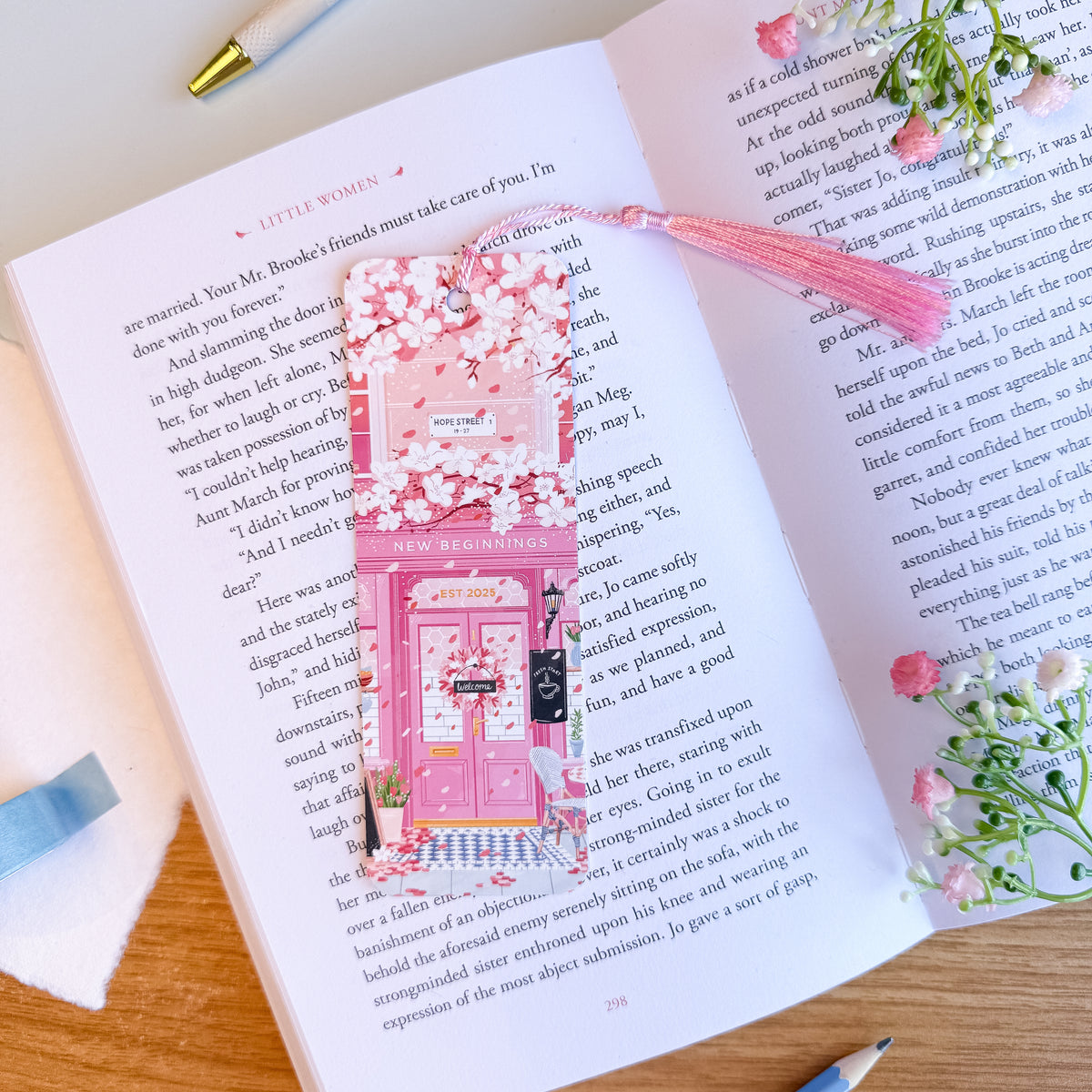 New Beginnings Bookmark