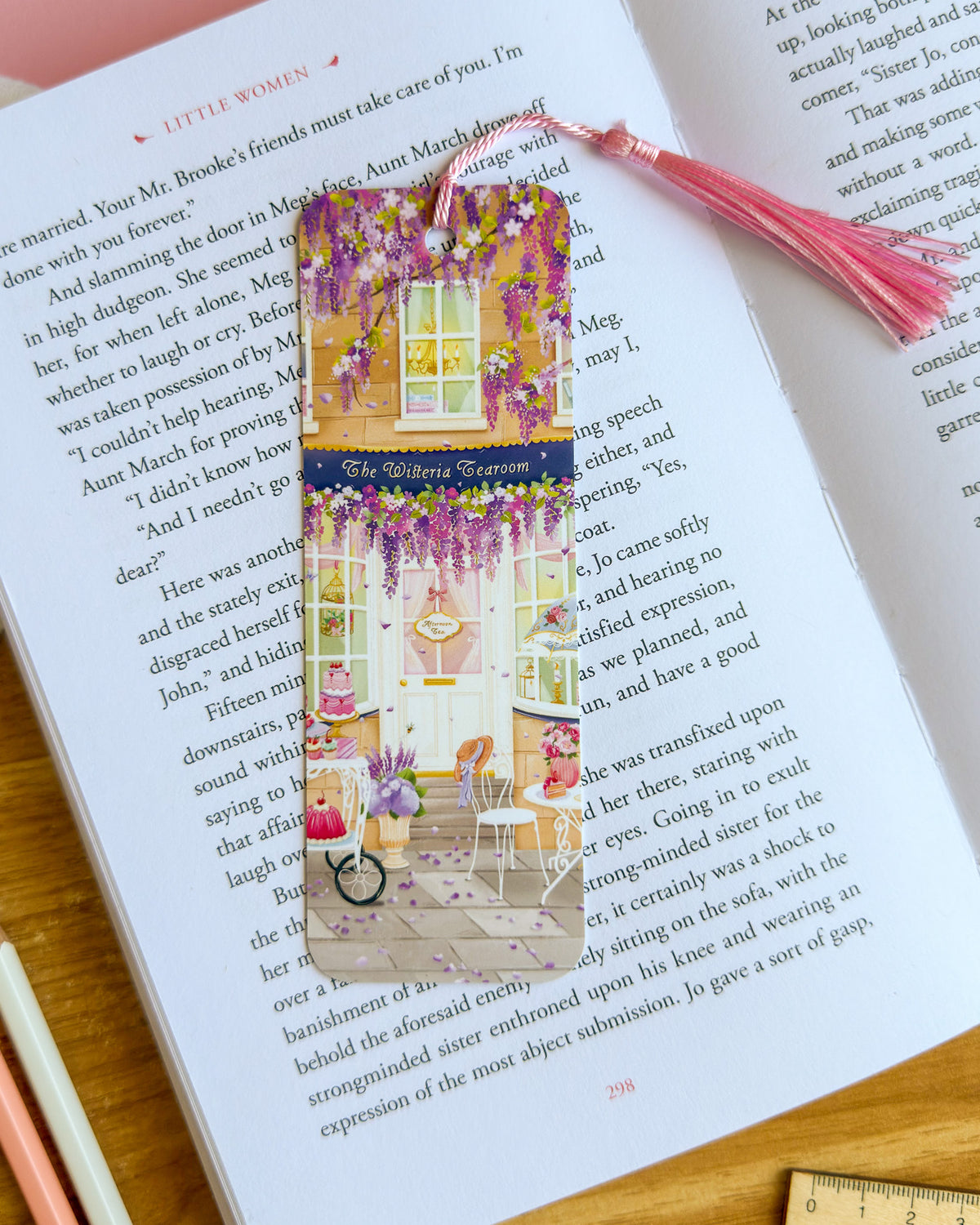 Bookmark: Wisteria Tearoom