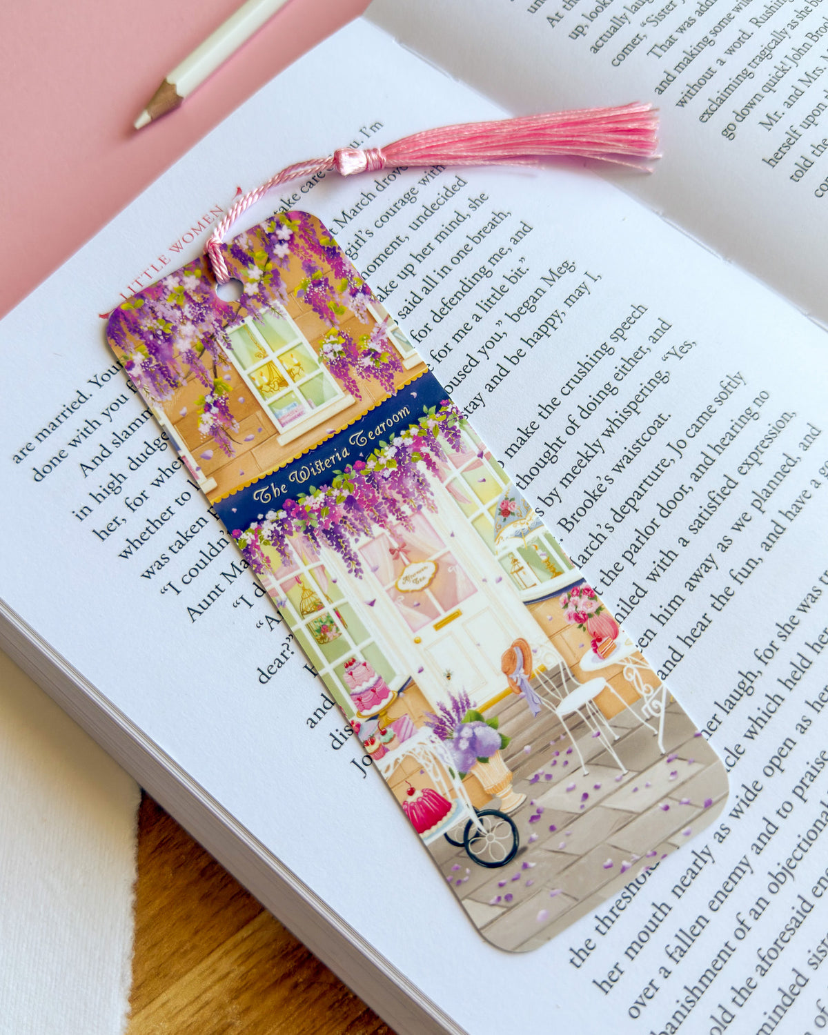 Bookmark: Wisteria Tearoom