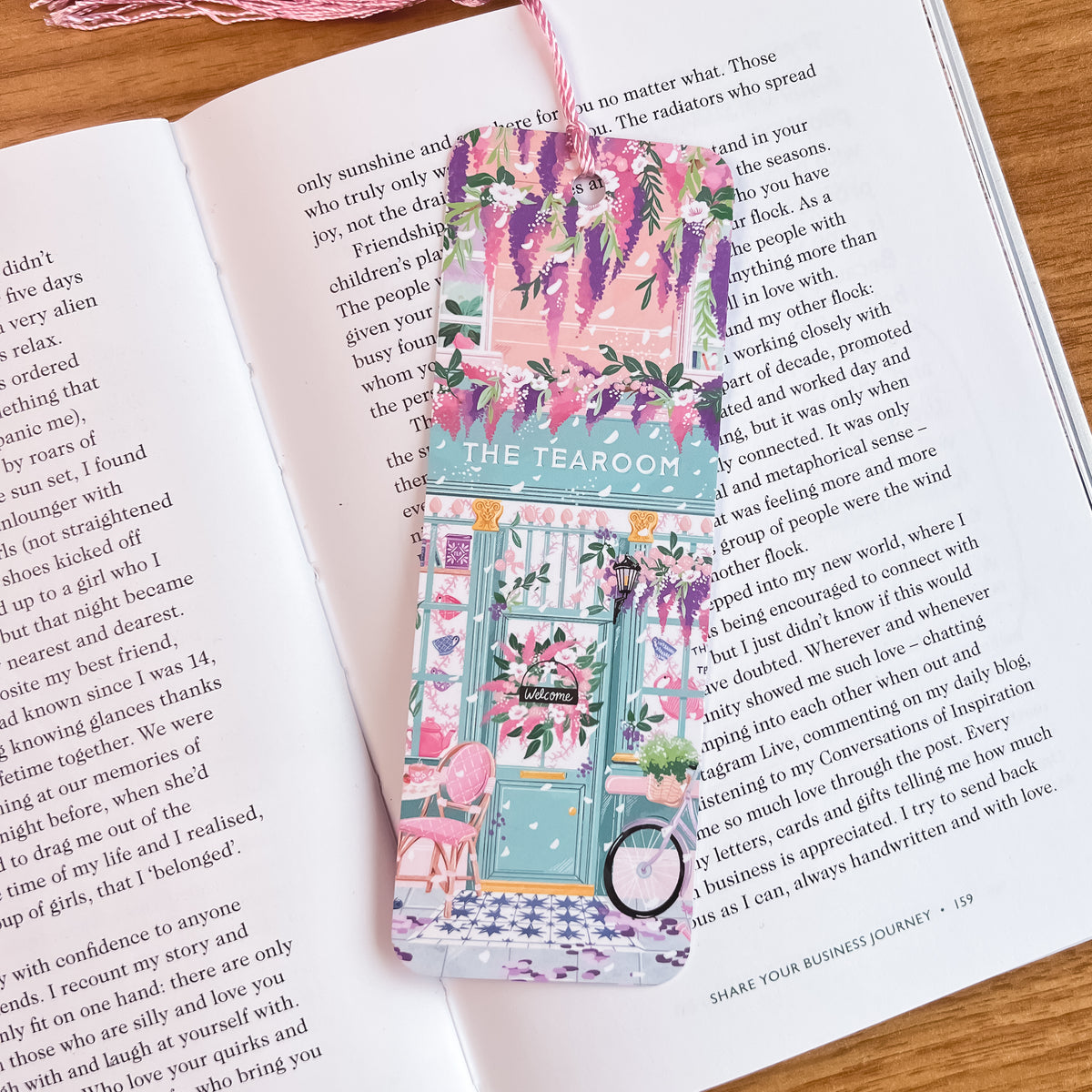 Tea Room Bookmark