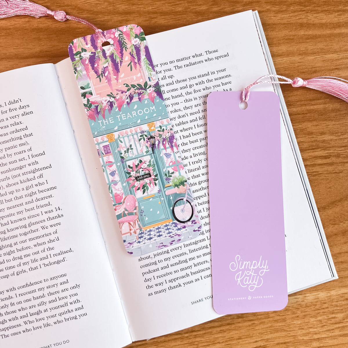 Tea Room Bookmark