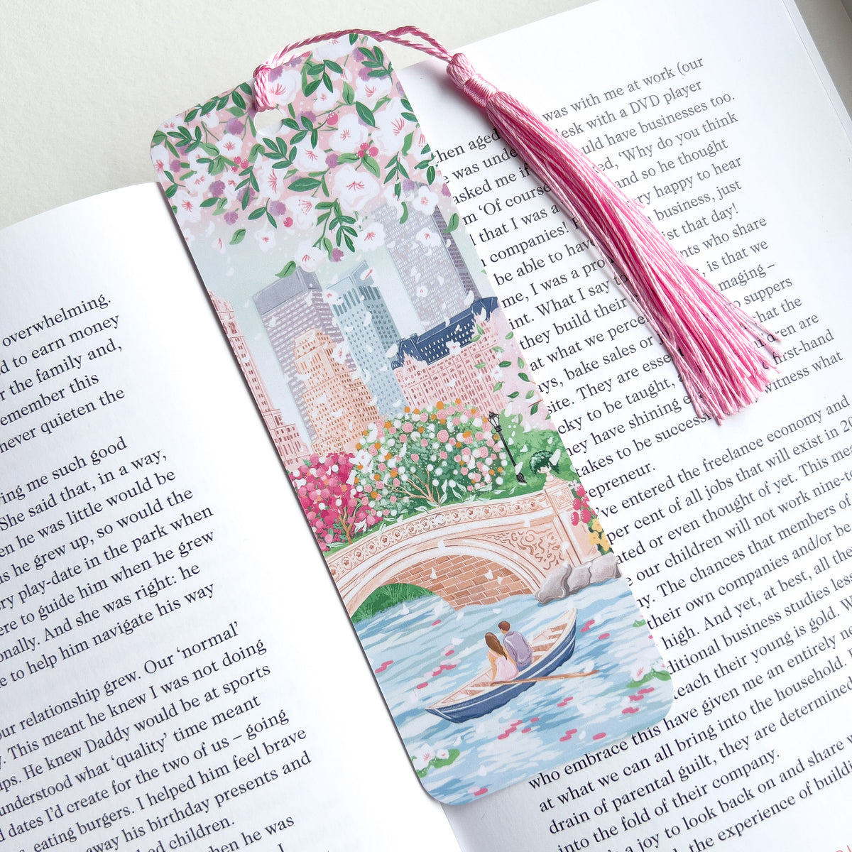Central Park Bookmark