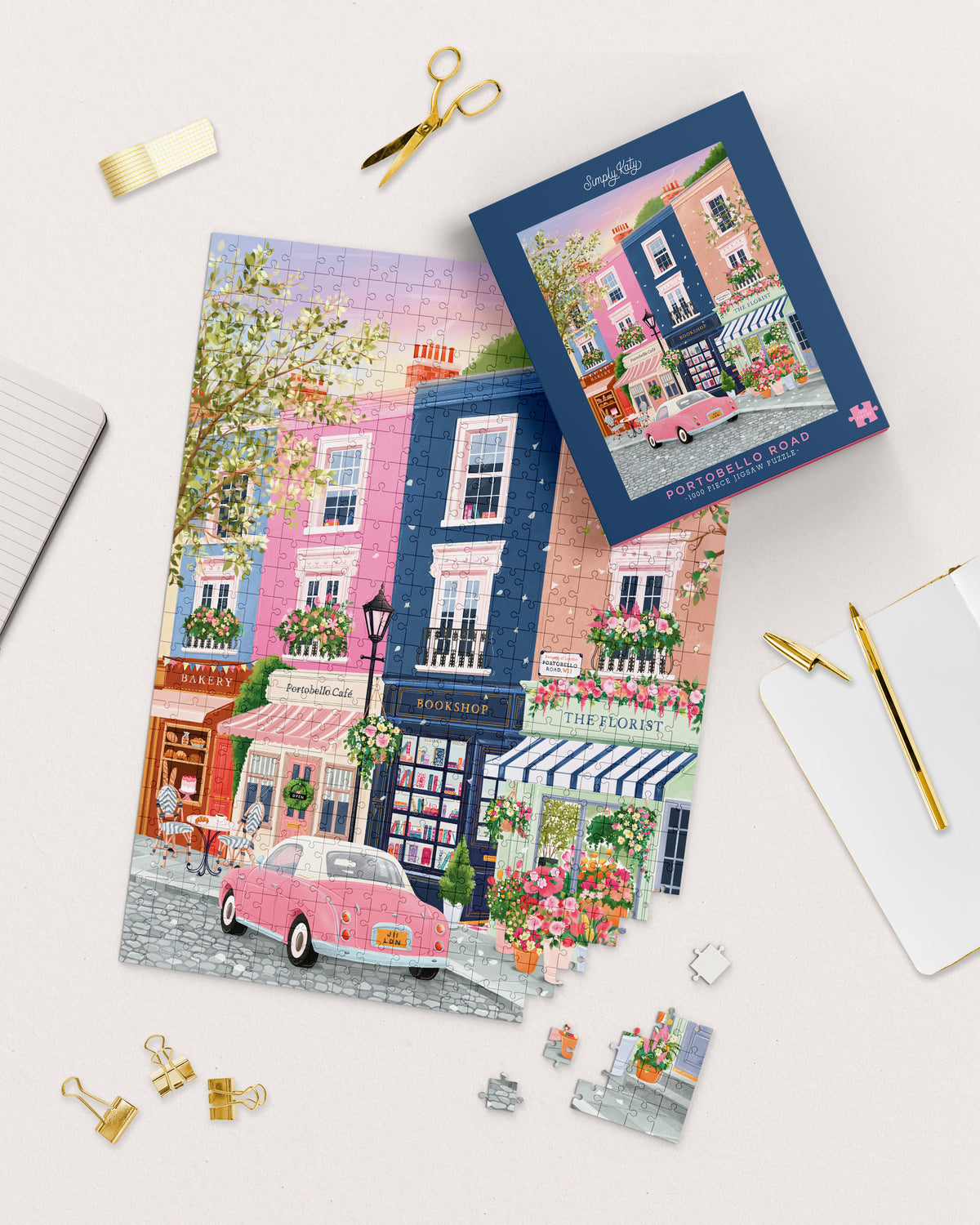 Portobello Road, London Jigsaw Puzzle