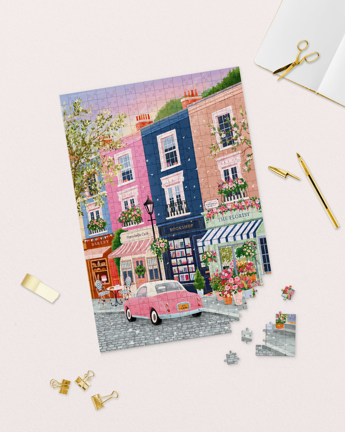 Portobello Road, London Jigsaw Puzzle