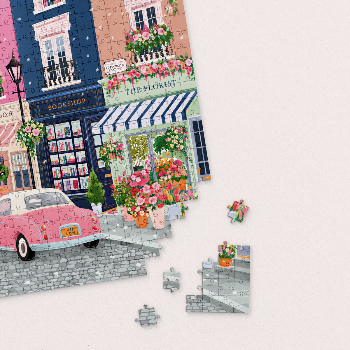 Portobello Road, London Jigsaw Puzzle