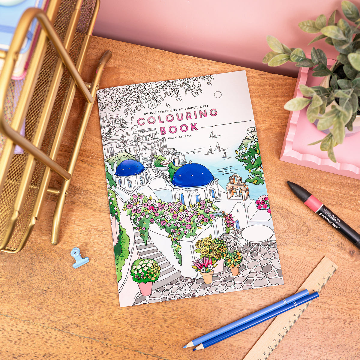 Colouring Book: Travel Escapes