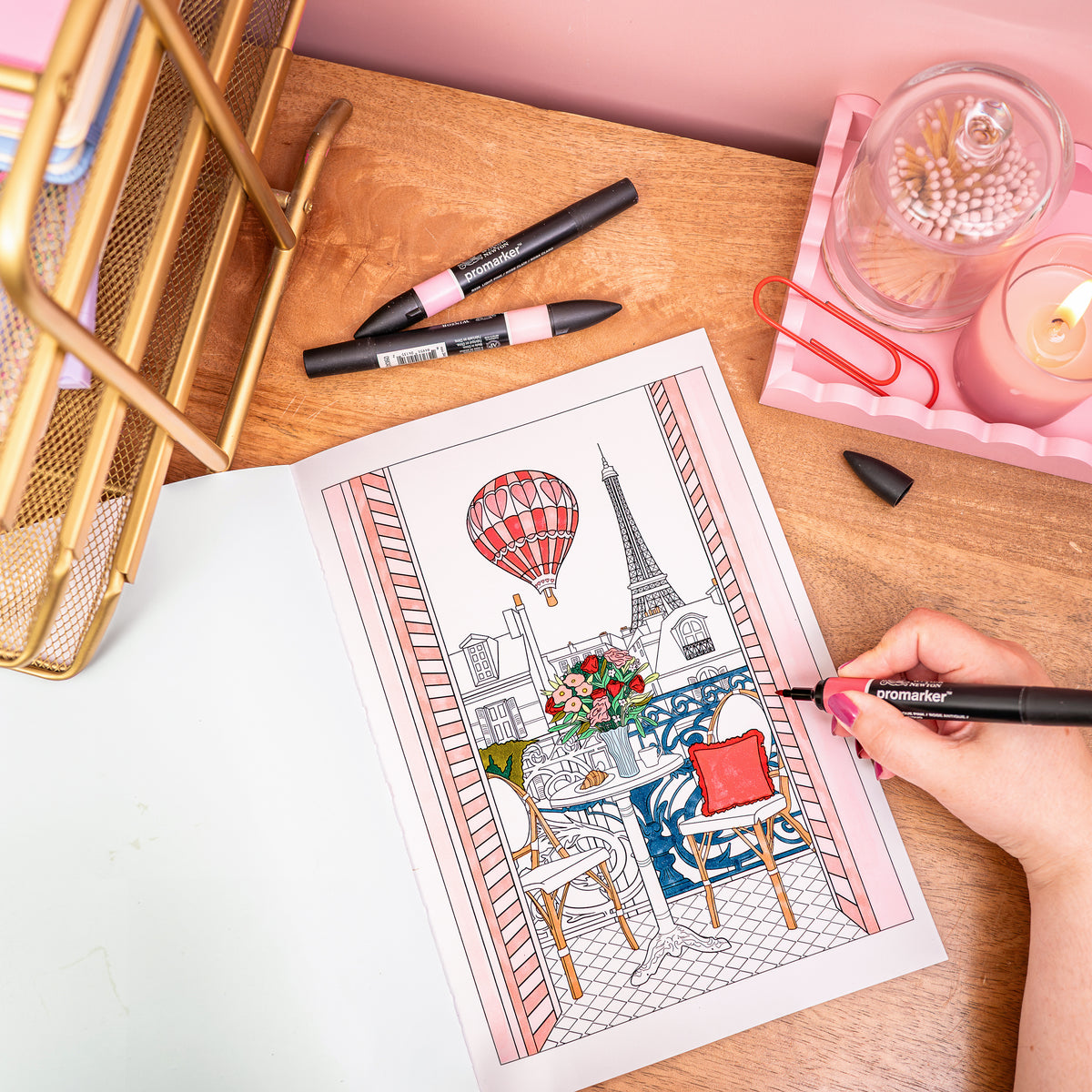 Colouring Book: Travel Escapes