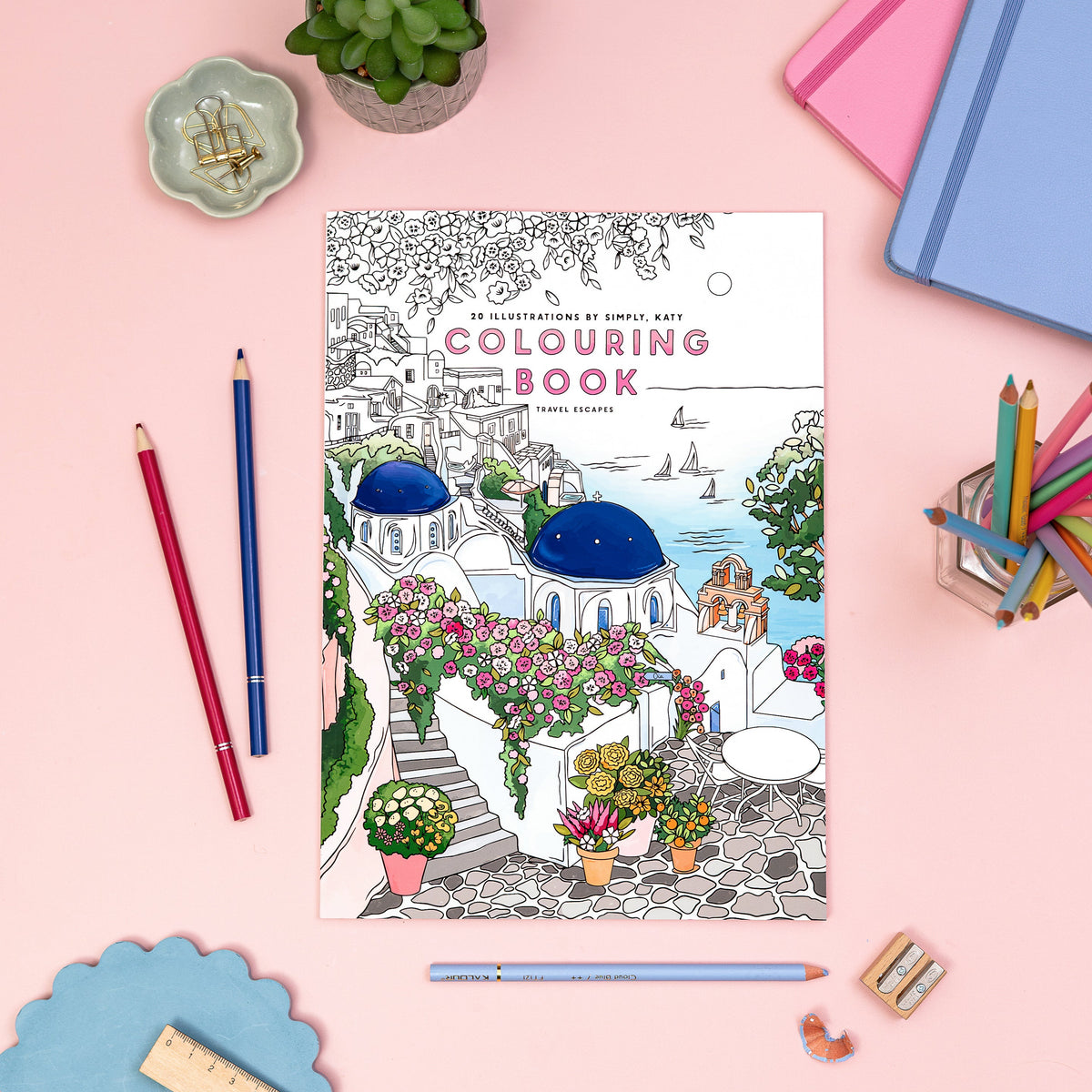 Colouring Book: Travel Escapes
