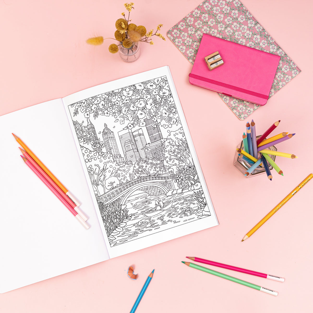 Colouring Book: Travel Escapes