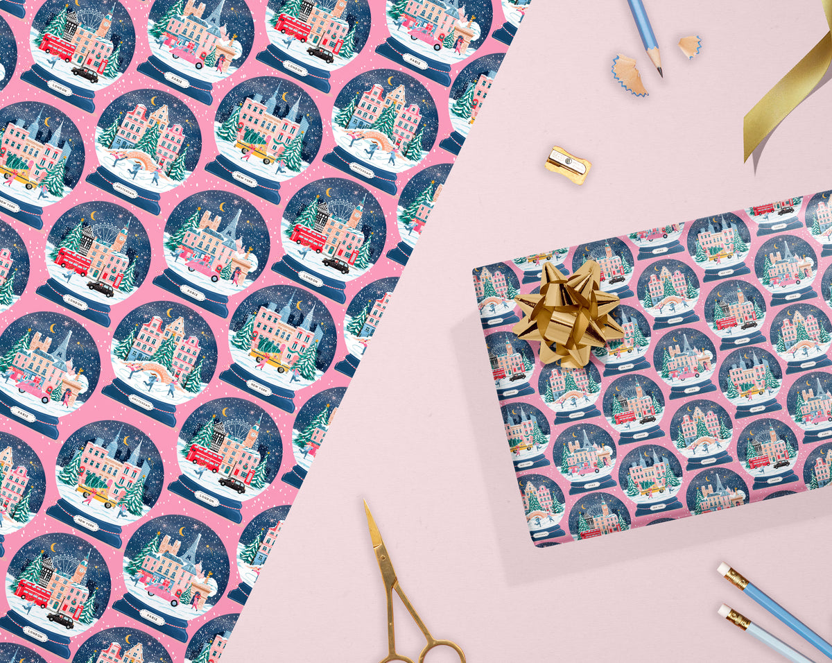 Snowglobe Gift Wrap