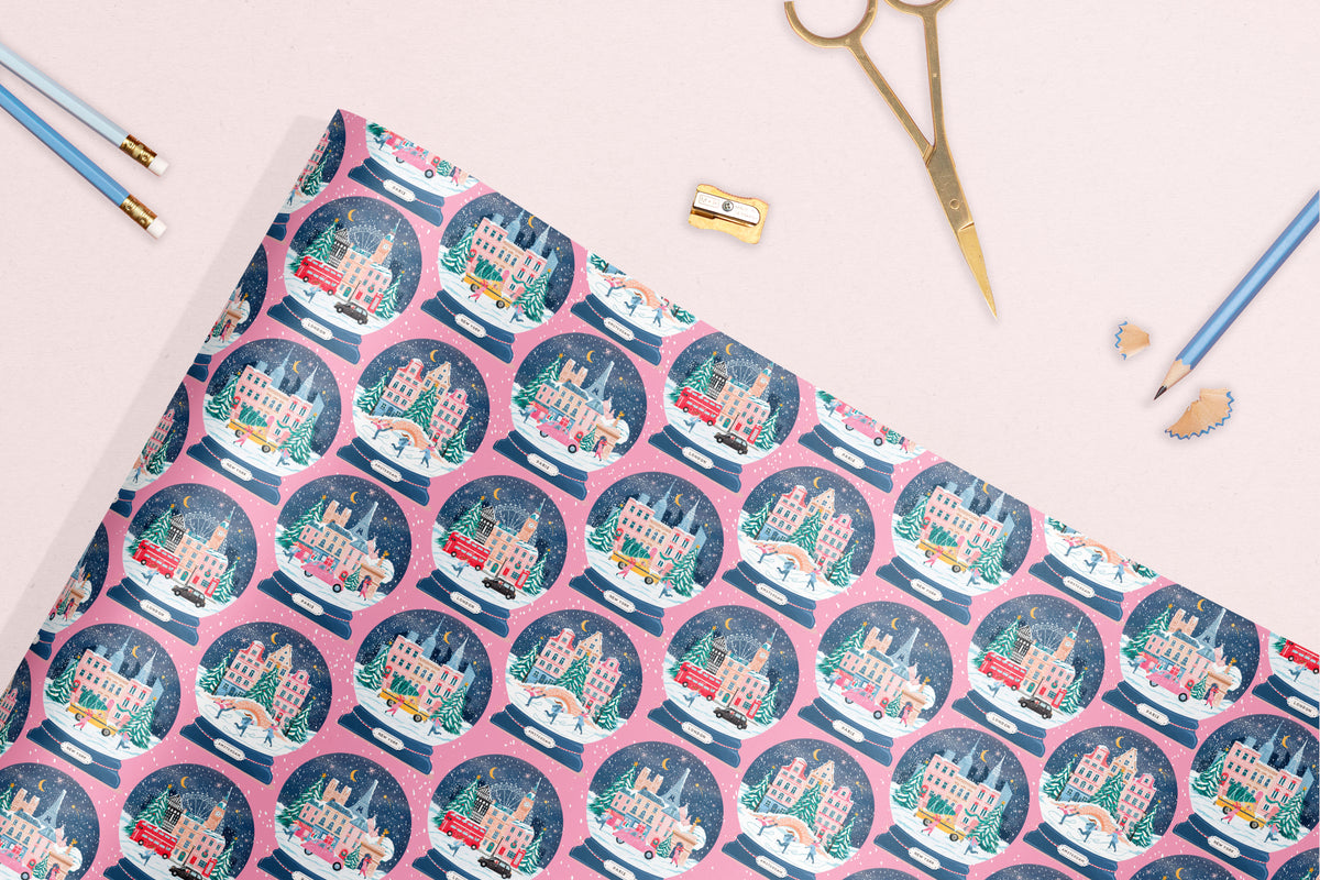 Snowglobe Gift Wrap