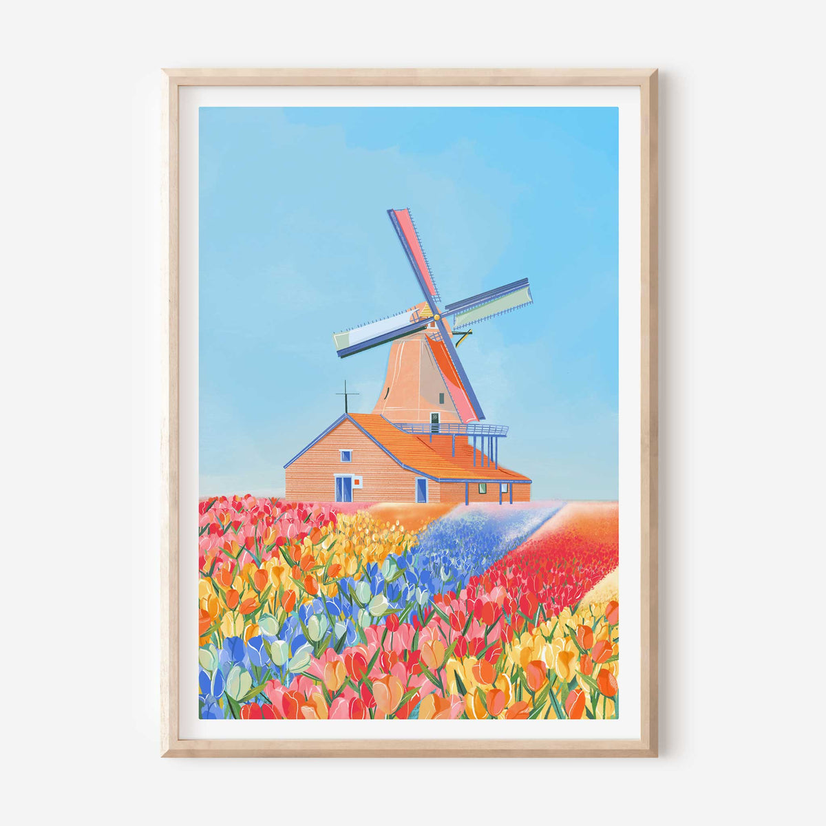 Tulip Fields in Amsterdam