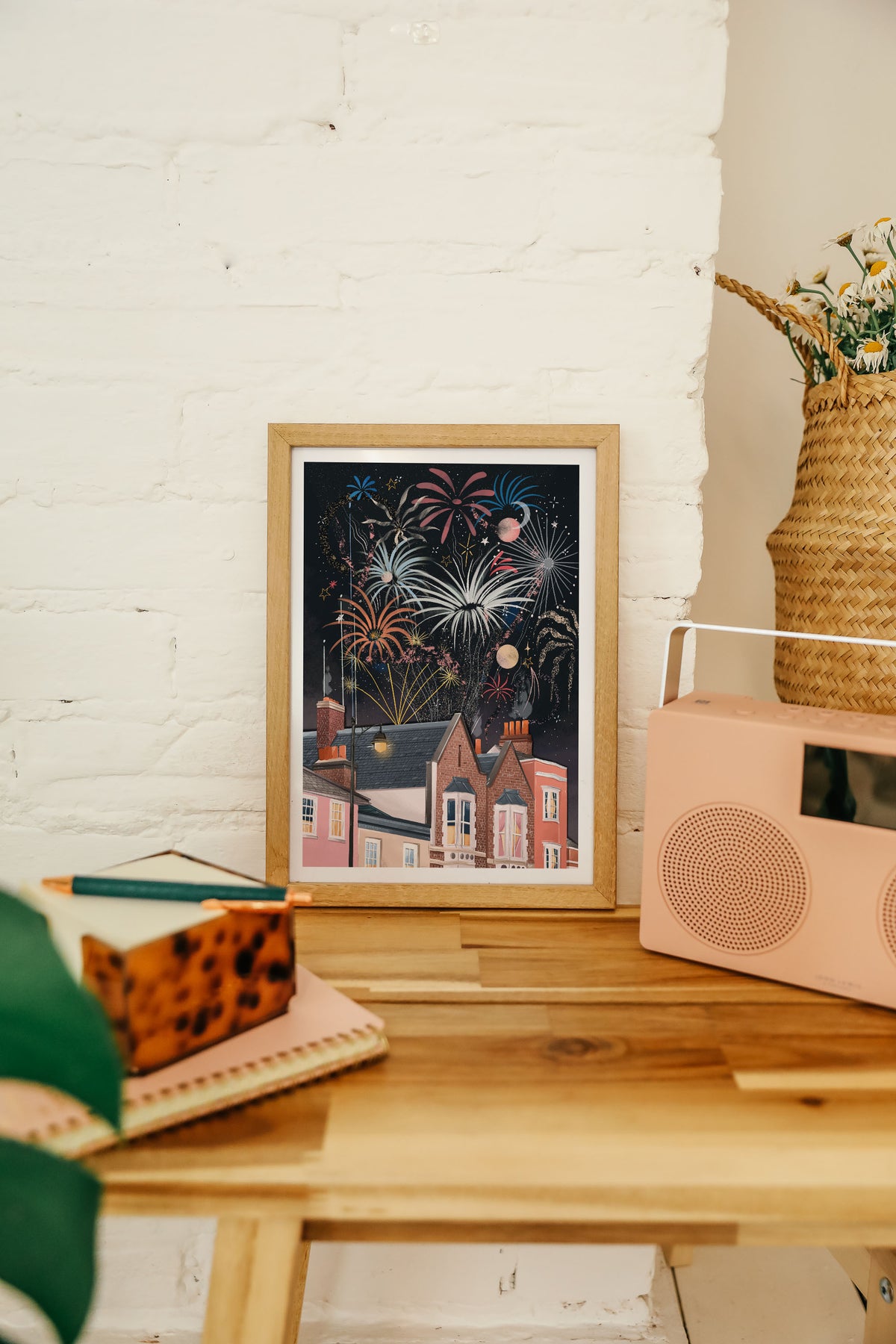 Bonfire Night Art Print