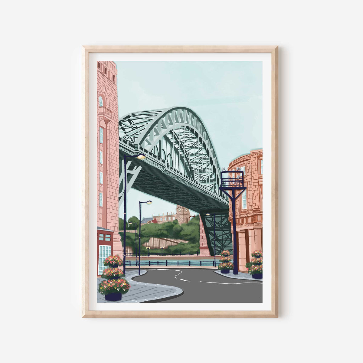 Newcastle Upon Tyne Art Print