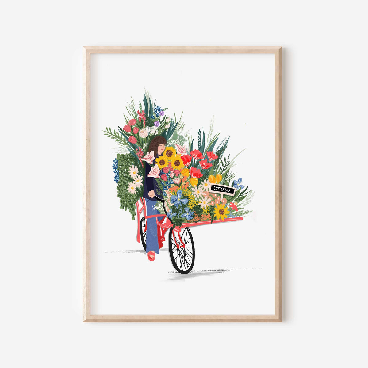 Floral Bike