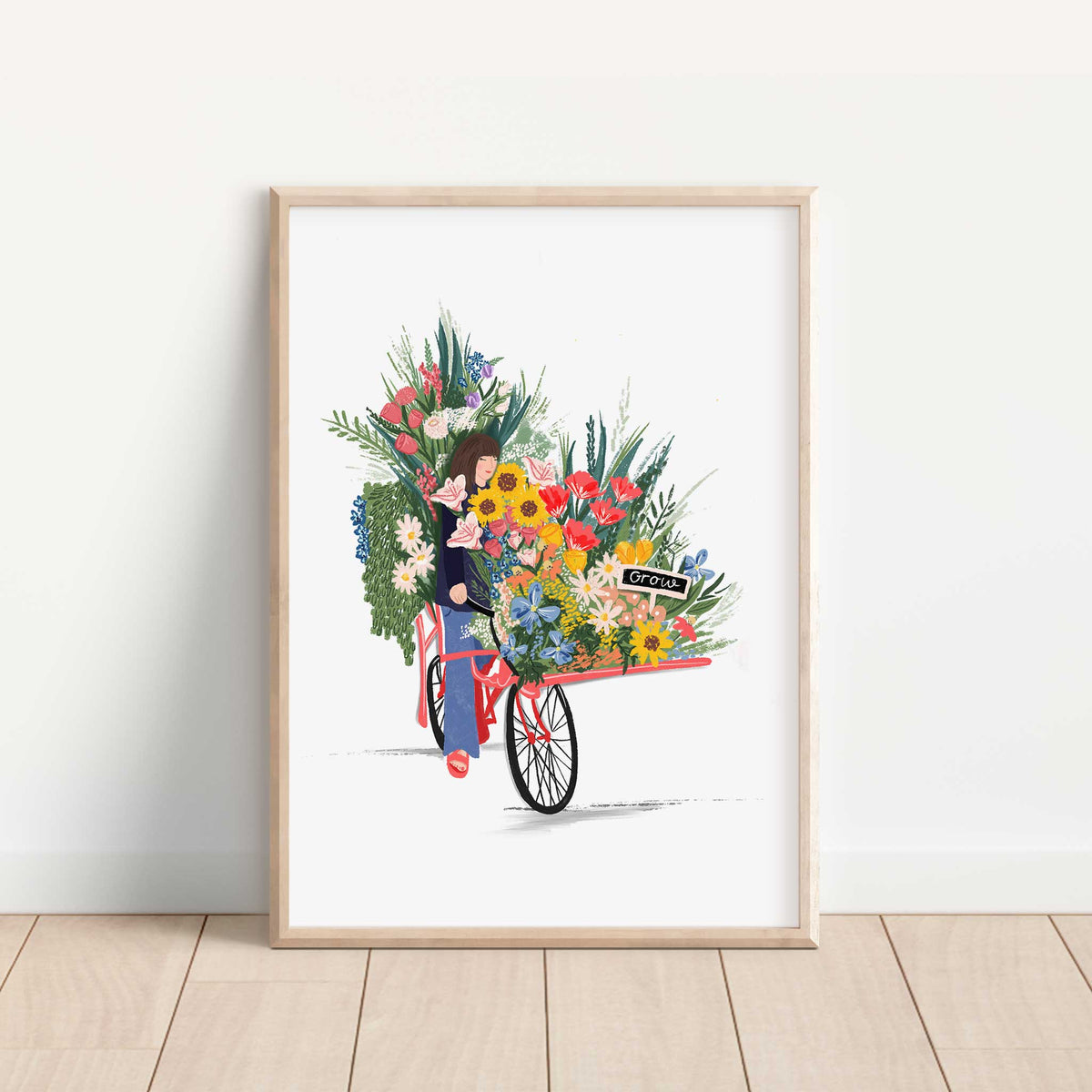 Floral Bike