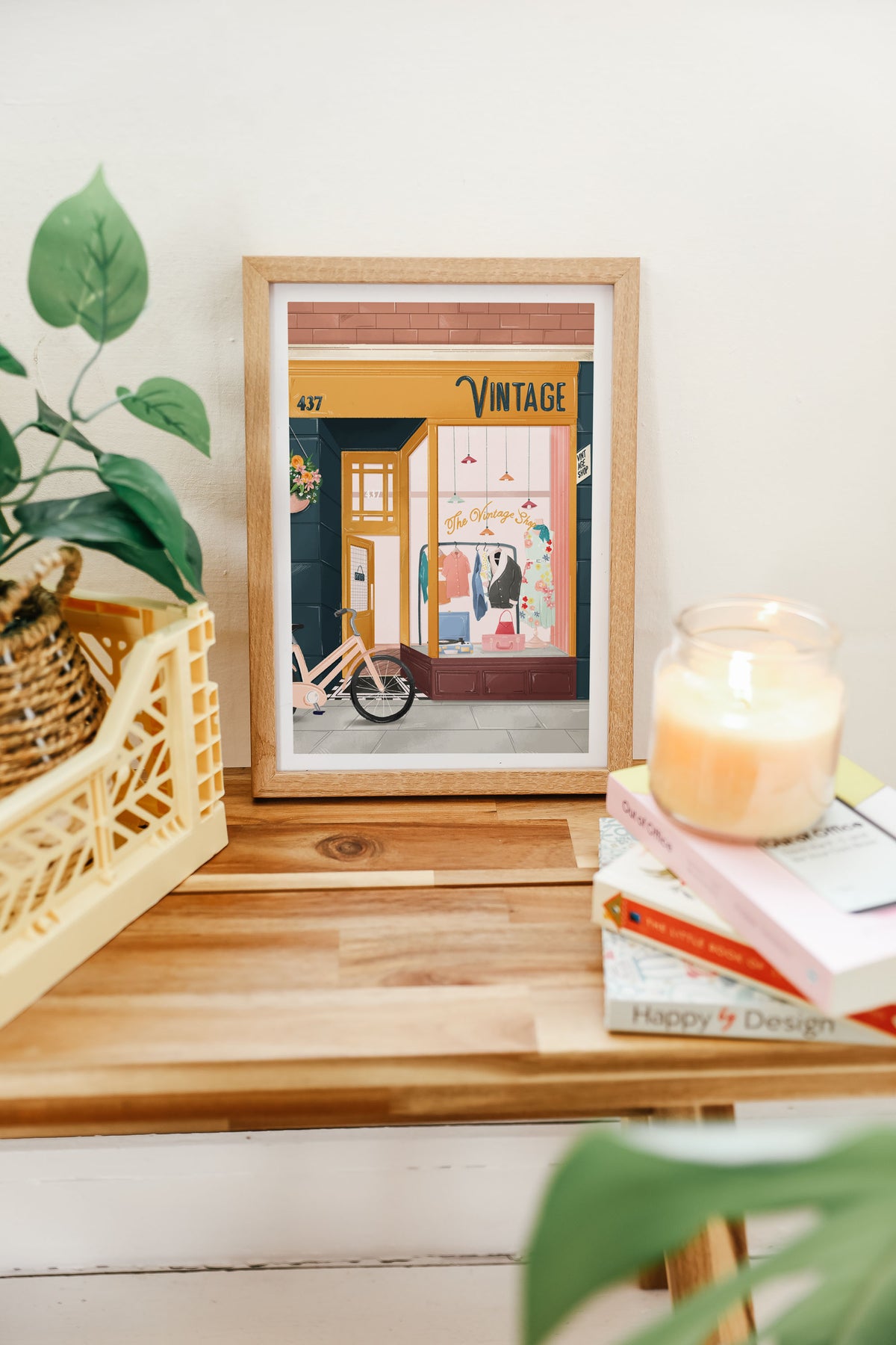 The Vintage Shop Art Print