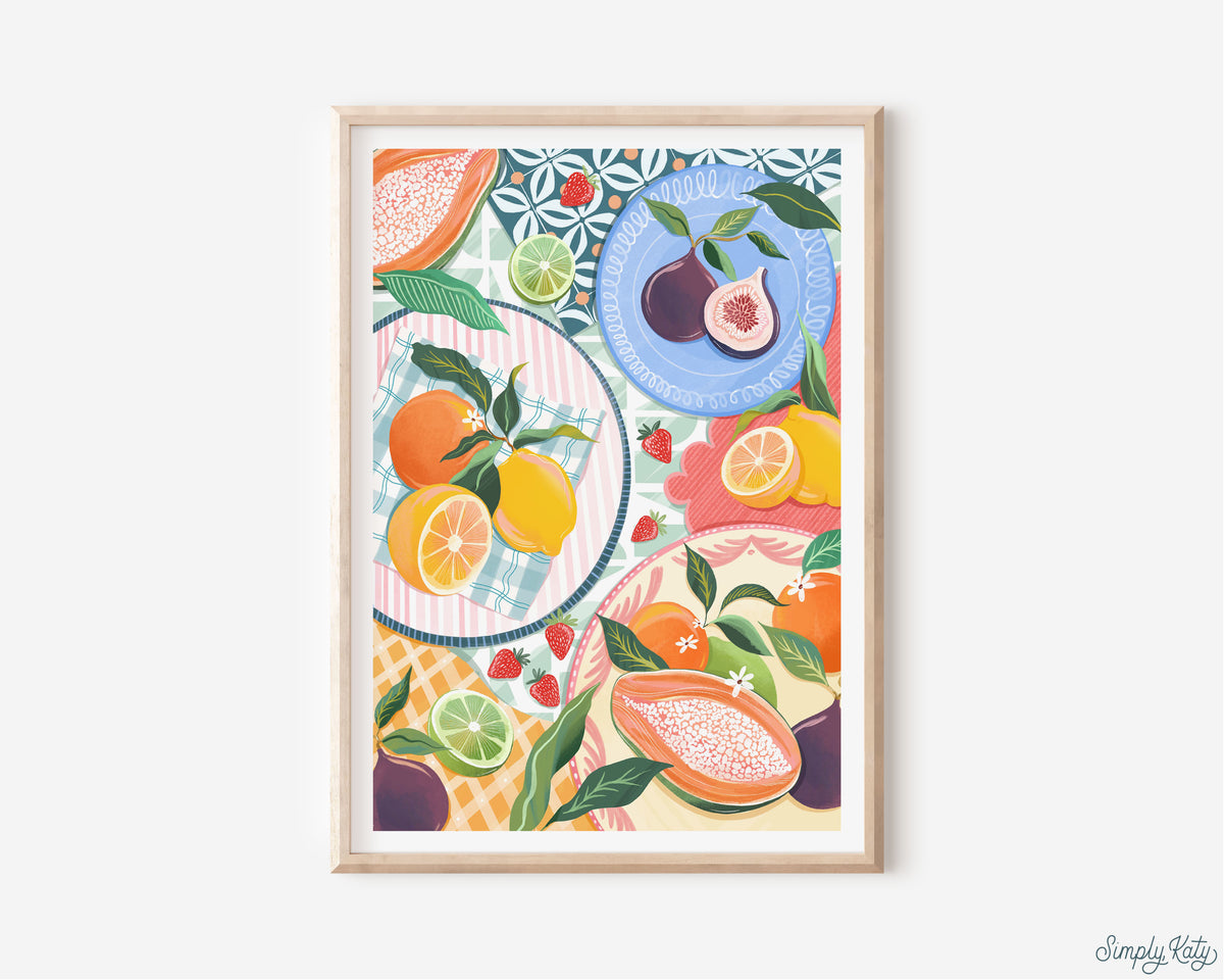 Still life fruit