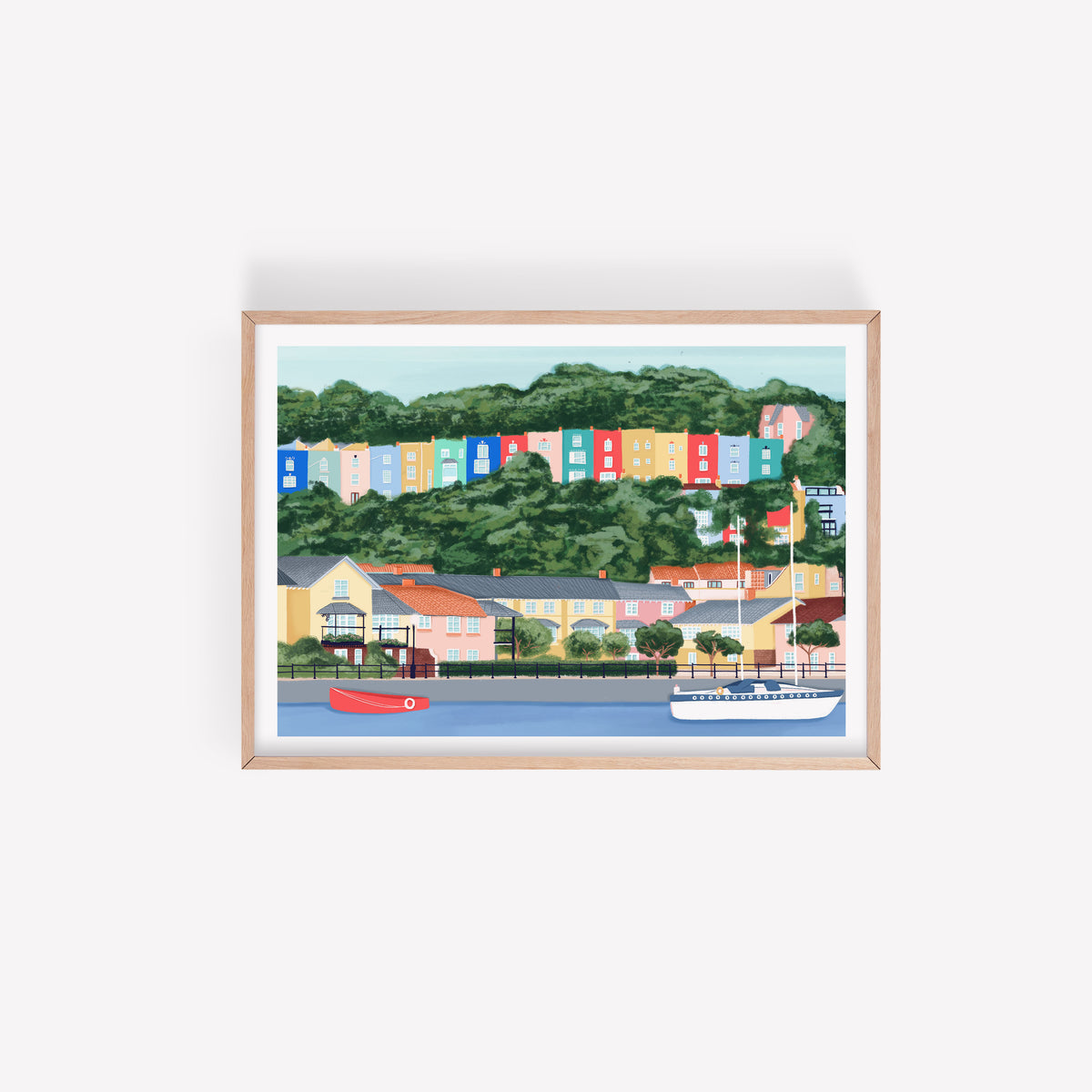 Bristol Harbour Art Print
